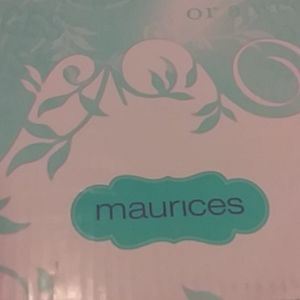 Maurices Jewel Glitter Wedge shoes